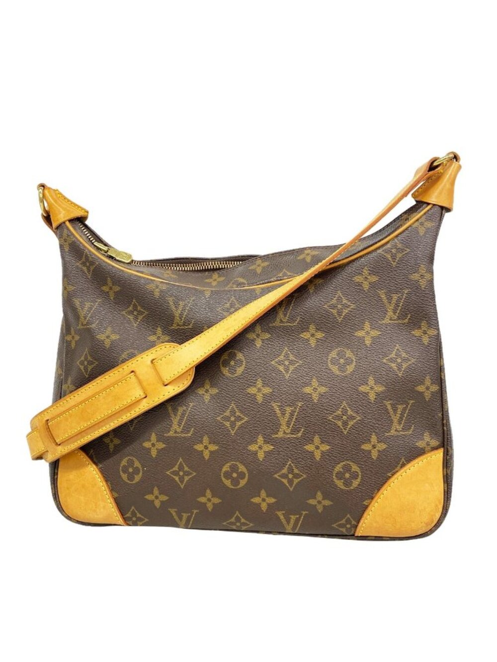 Louis Vuitton Shoulder Bag Monogram Boulogne 30 Brown